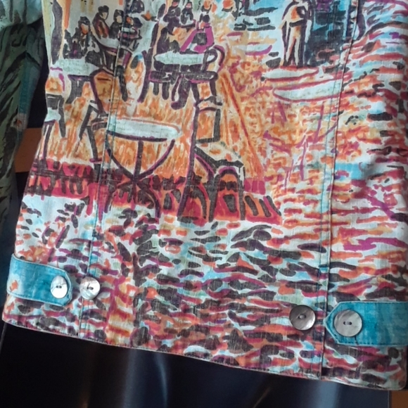 Art Mural VINTAGE Denim Jacket - Picture 11 of 16